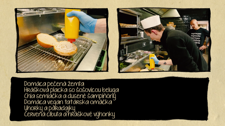 Gurmani ulice - vegansky burger